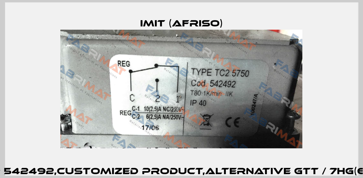 IMIT Typ 542492,Customized product,alternative GTT / 7HG(67414BX)  IMIT (Afriso)