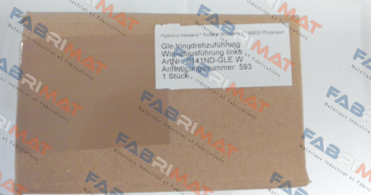 8141-ND-GLEW-L HYDRONIC-HIESTAND