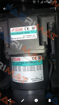 5GX5K  Sesame Motor