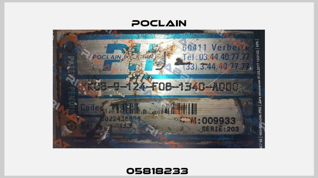 05818233  Poclain