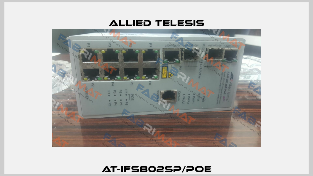 AT-IFS802SP/PoE Allied Telesis