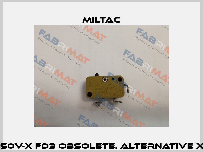 10(3)A 250V-X FD3 obsolete, alternative XGG3-88 Miltac