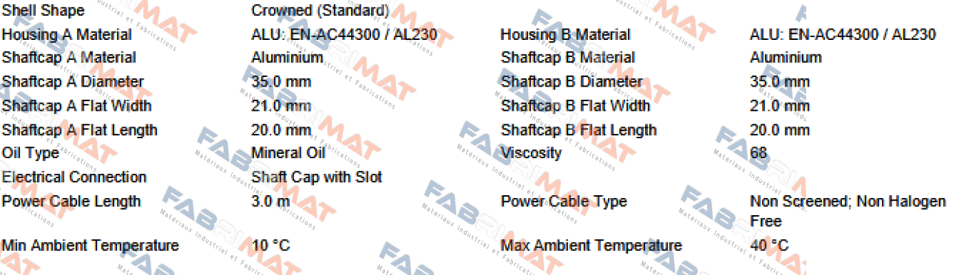MI-DL0080 DL0801-AAA0AD04CJSC-504mm Interroll
