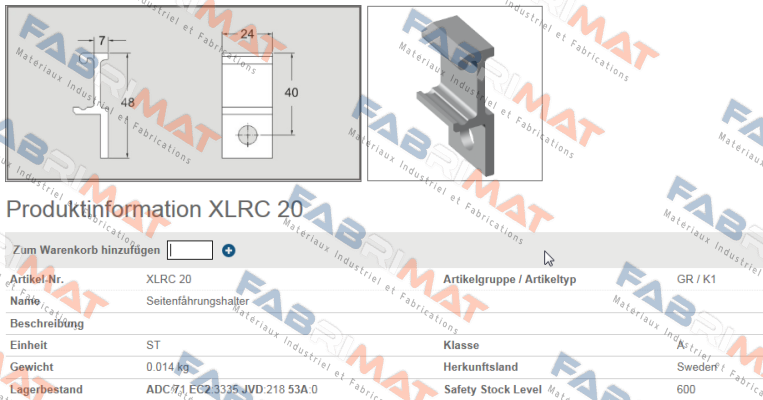XLRC 20 FlexLink