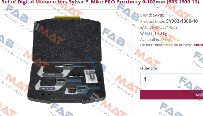 SY903-1300-10 Sylvac