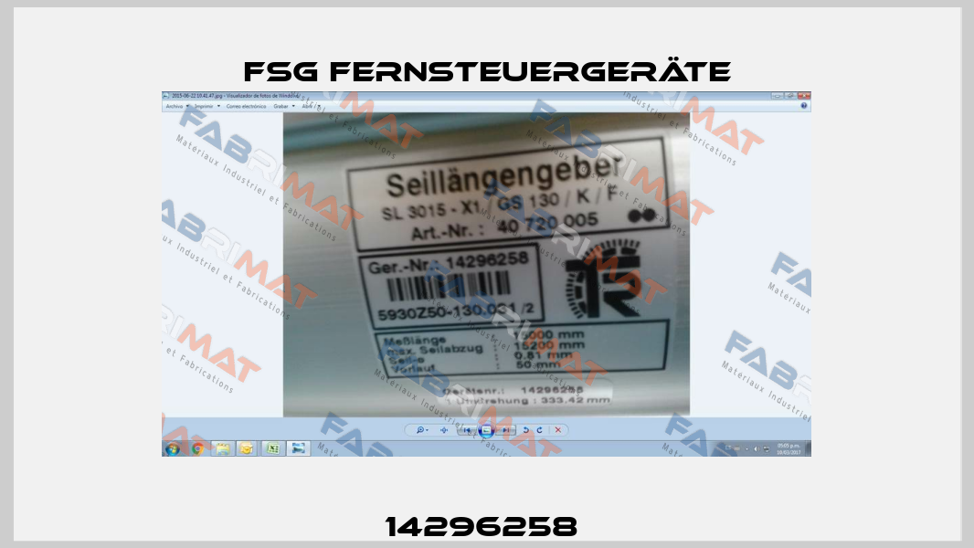 14296258  FSG Fernsteuergeräte