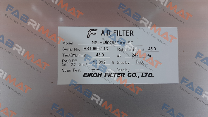 NSL-450762CAA-SF Eikoh Filter
