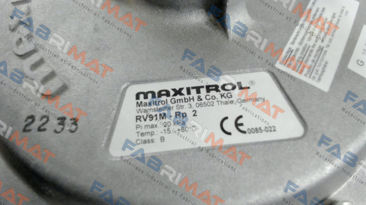 RV 91 M - 1616 - M010 Maxitrol