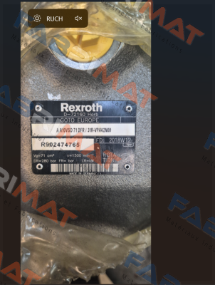 R902474765 / AA10 VSO 71 DFR/31R-VPA42N00 Rexroth