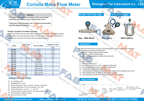 CX-CMFI-40- 4/P/R-I-E (DN 40) CORIOLIS