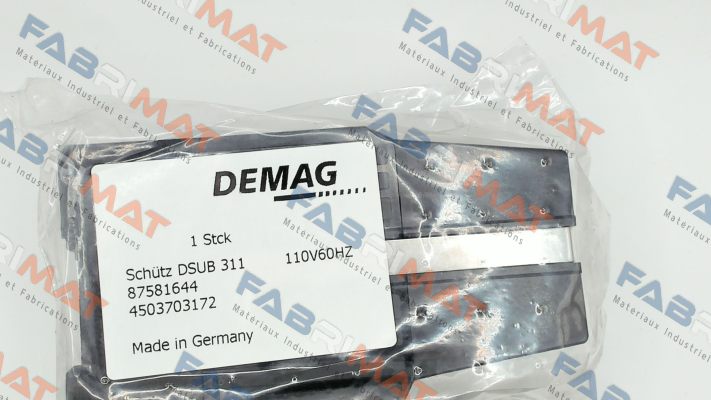 DSUB-311 110V60HZ Demag