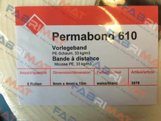 Permabond 610(not available)  Permabond