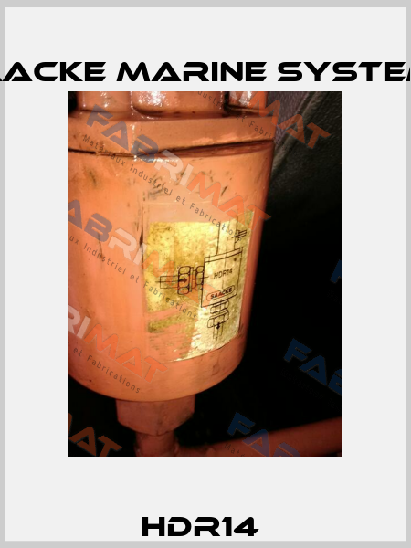 HDR14  Saacke Marine Systems