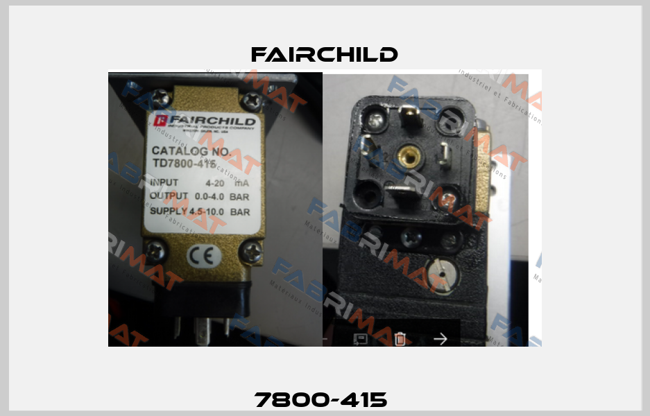 7800-415  Fairchild