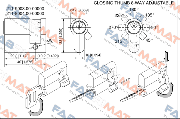 211-9004.00-00000 / 921 10 959 Dirak