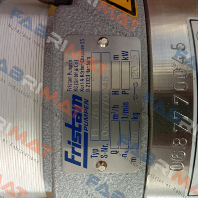 0687000020  (FL 75L) Fristam