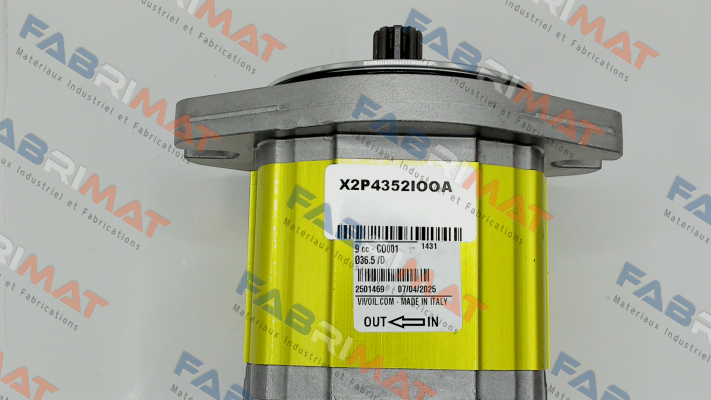 X2P4352IOOA Vivoil Oleodinamica Vivolo