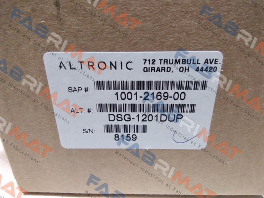 ALTDSG-1201DUP Altronic