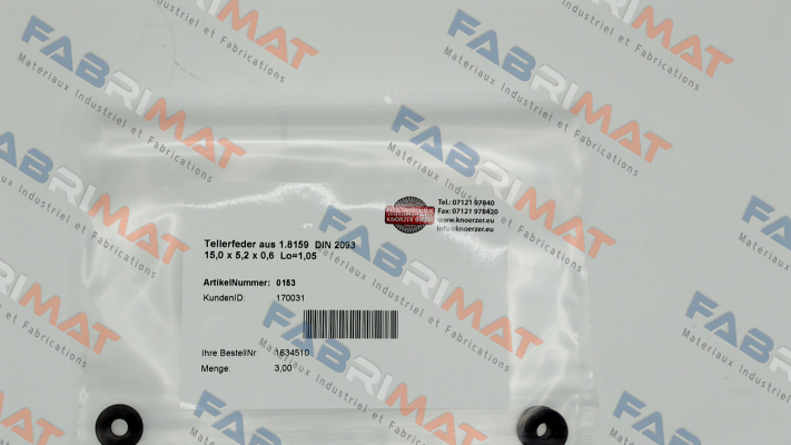 170031 / 15,0 x 5,2 x 0,6 Mubea