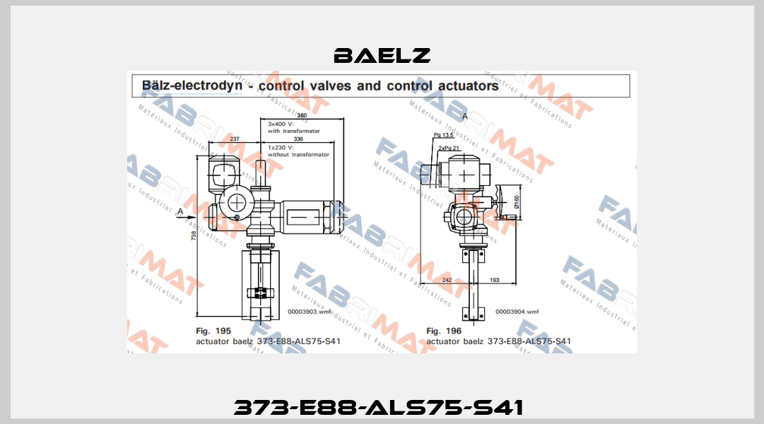 373-E88-ALS75-S41  Baelz