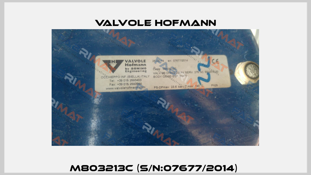 M803213C (S/N:07677/2014)  Valvole Hofmann