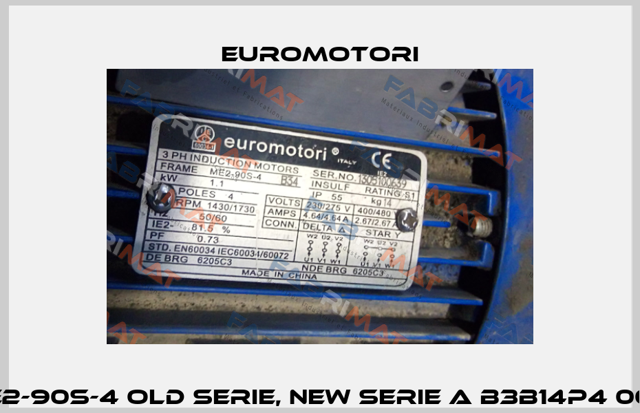 ME2-90S-4 old serie, new serie A B3B14P4 006  Euromotori