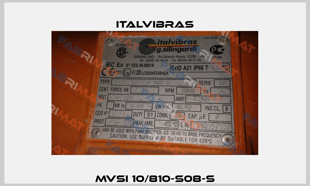 MVSI 10/810-S08-S Italvibras
