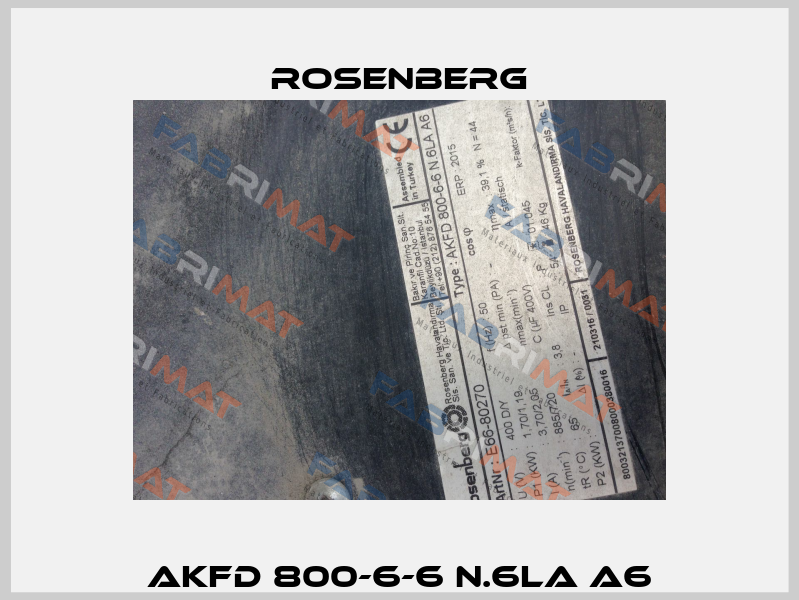 AKFD 800-6-6 N.6LA A6 Rosenberg