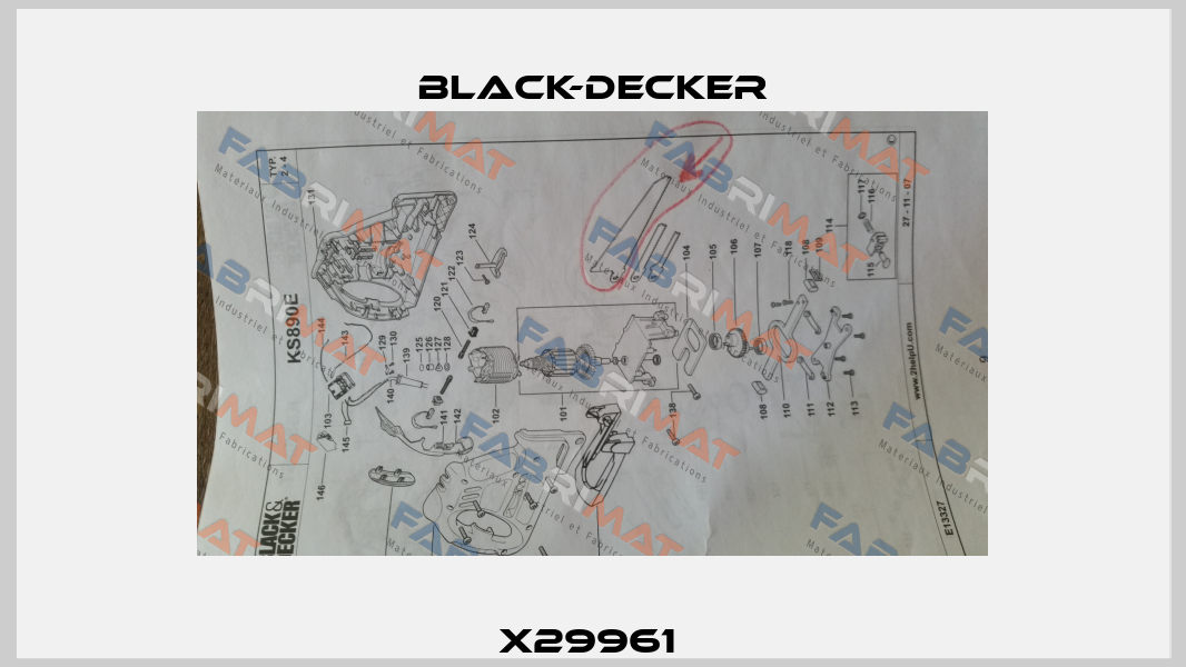 X29961  Black-Decker