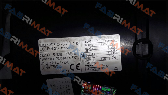 3BTB.CO.40.40.A.0/25 *40171596* Elco