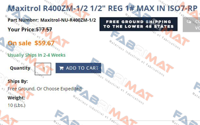 R400ZM-33-A-1 Maxitrol