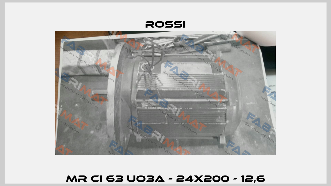 MR CI 63 UO3A - 24x200 - 12,6 Rossi