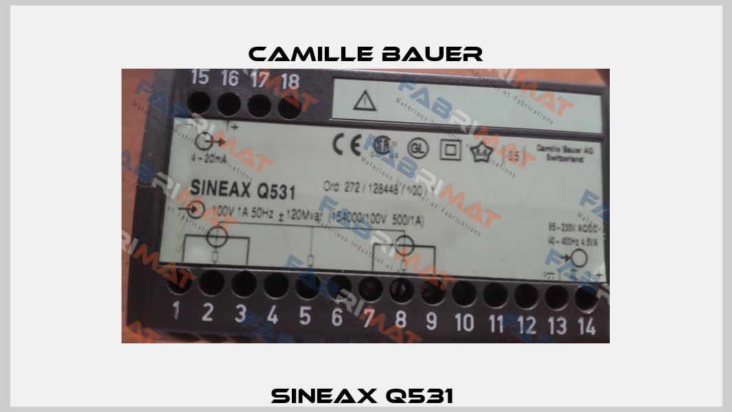 SINEAX Q531  Camille Bauer