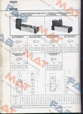 EC138B1A/E  Bonesi Pneumatic