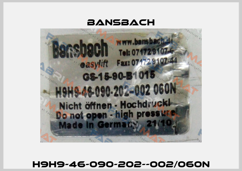H9H9-46-090-202--002/060N Bansbach