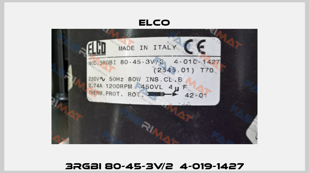 3RGBI 80-45-3V/2  4-019-1427 Elco