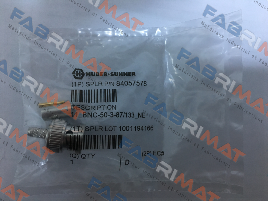 P/N 84057578  Huber Suhner
