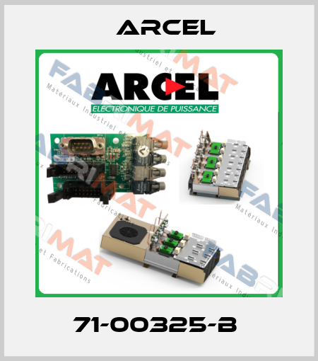 71-00325-B  ARCEL