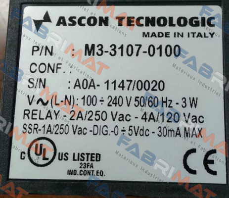 M3-3107-0200 Ascon