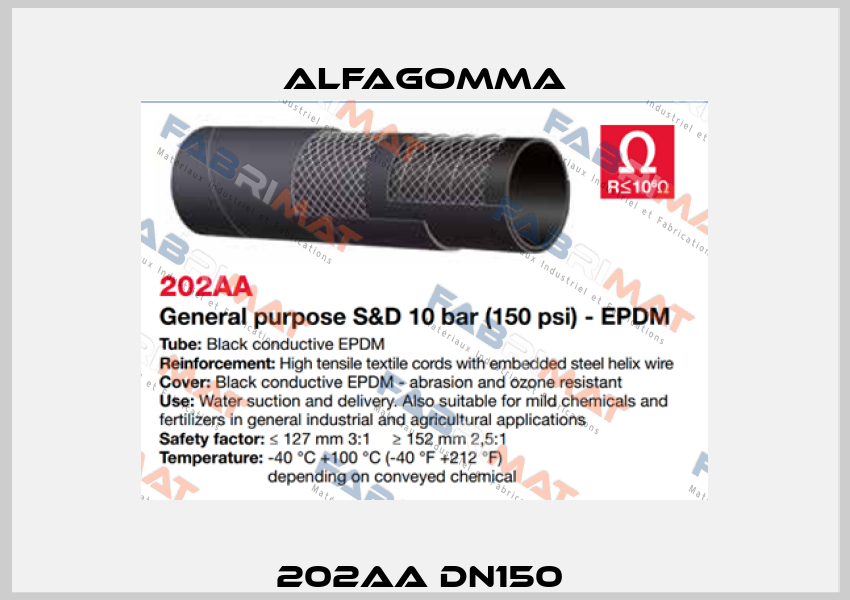 202AA DN150  Alfagomma