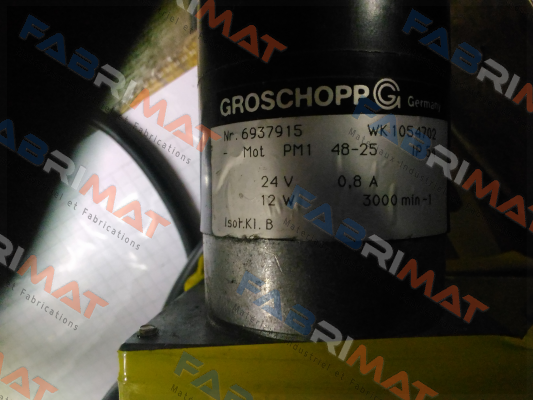 Typ: PM1 48-25, 24 V DC  Groschopp