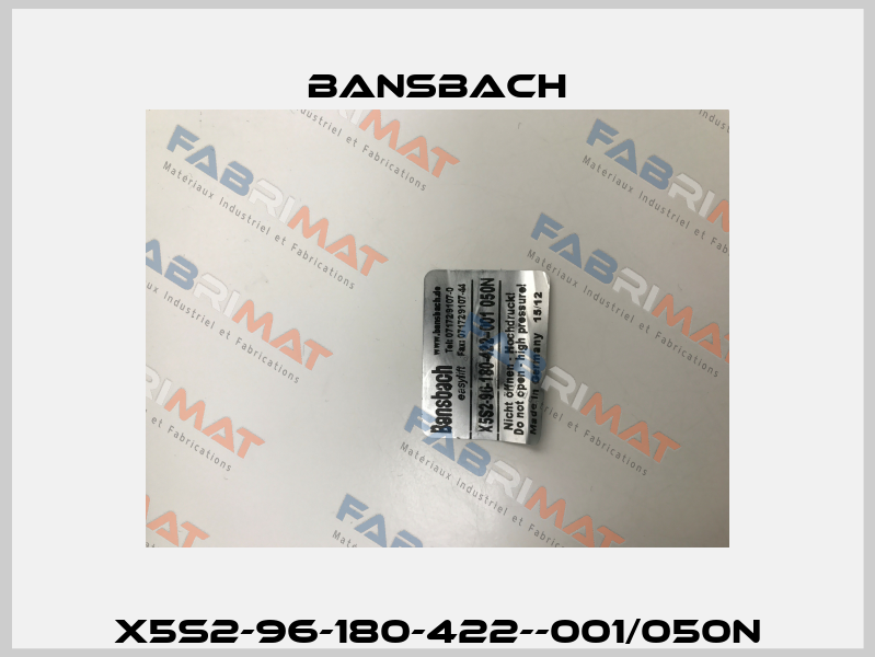 X5S2-96-180-422--001/050N Bansbach