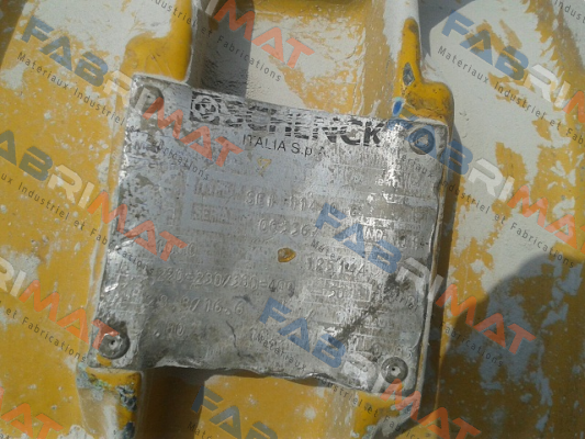 SEI 114.0 C  SERİAL Nr. 005367  Schenck