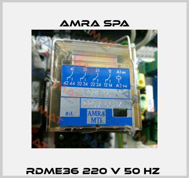 RDME36 220 V 50 HZ  Amra SpA