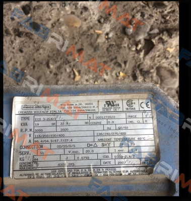 ECP3-2L2MD57  Mecc Alte