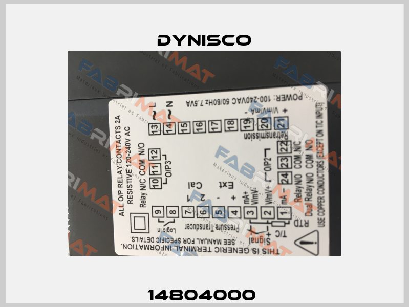 14804000  Dynisco