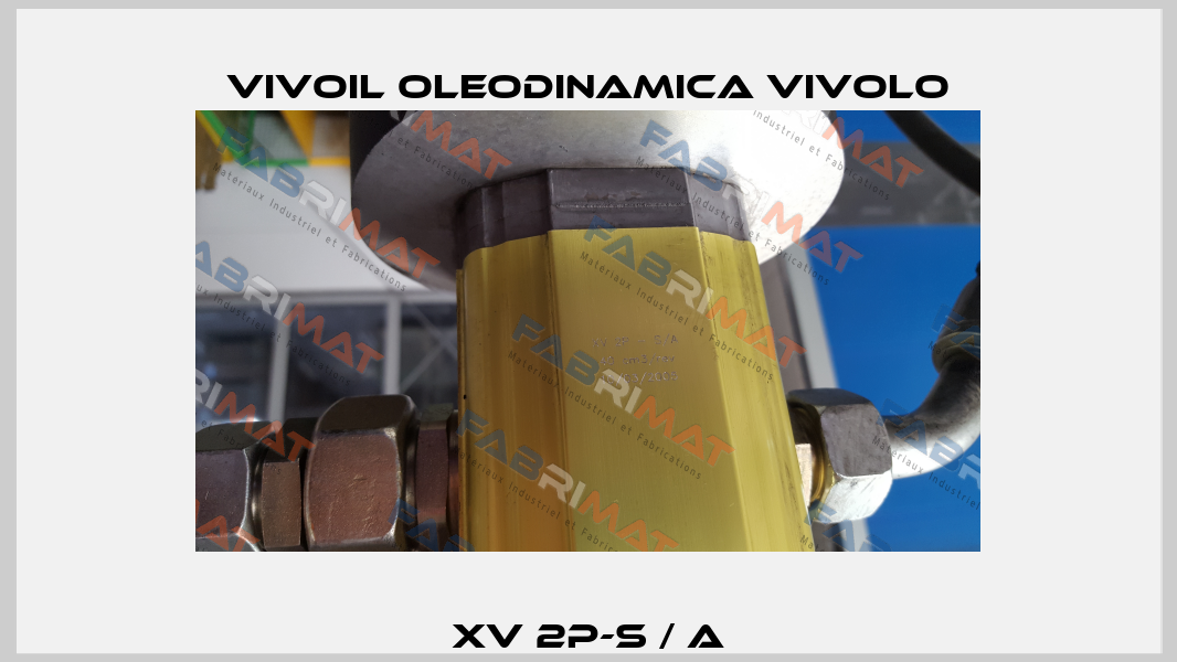 XV 2P-S / A Vivoil Oleodinamica Vivolo