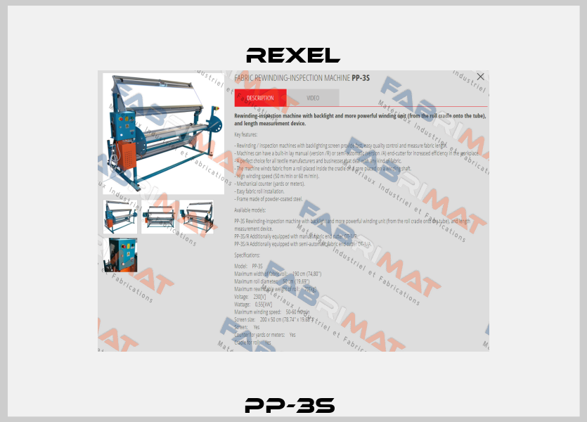 PP-3S  Rexel