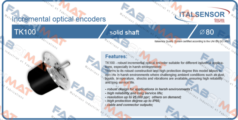 1E2A110B Italsensor / Tekel