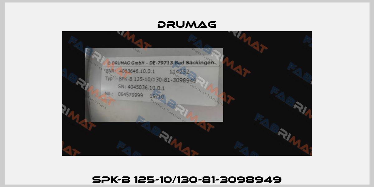 SPK-B 125-10/130-81-3098949 Specken Drumag